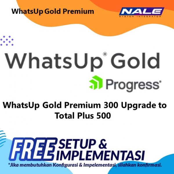 WhatsUp Gold Premium 300 Upgrade to Total Plus 500
